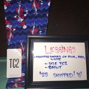 LuLaRoe Pants - 💥Price Firm💥Lularoe Captain Hook TC2 Leggings LuLaRoe Pants - 💥Price Firm💥Lularoe Captain Hook TC2 Leggings